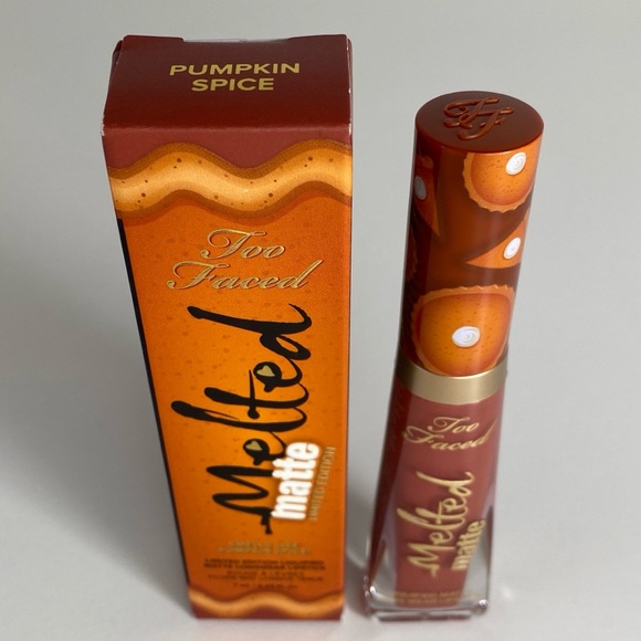 Too Faced Melted Matte Liquid Lip Pumpkin Spice - Picture 4 of 7